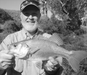 Brian Packman caught and released this healthy bass while on foot along the bank of a small creek. This is a great time to fish the creeks but snakes are about so take care where you step.